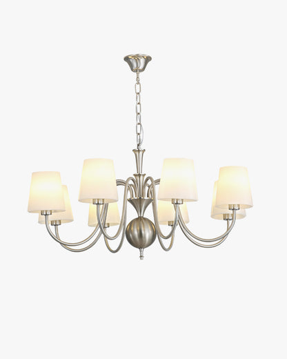 WOMO Glass Shaded Arm Chandelier-WM2946