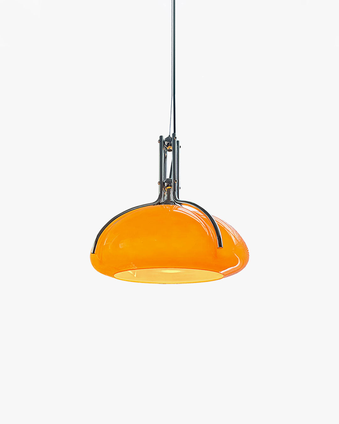 WOMO Pumpkin Glass Dome Pendant Light-WM2675