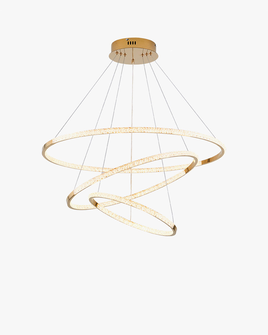 WOMO Tiered Circular Led Chandelier-WM2725