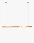 WOMO Wood Linear Globe Chandelier-WM2055
