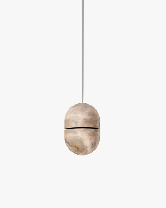 WOMO Alabaster Globe Pendant Light-WM2904