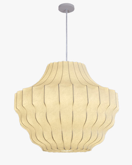 WOMO Japandi Silk Pendant Light-WM2950