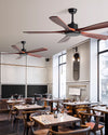 WOMO Modern 5 Wood Blade Ceiling Fan - WM5244 thumbnail