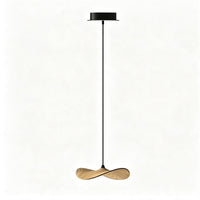 WOMO Wooden Leaf Pendant Light-WM3257