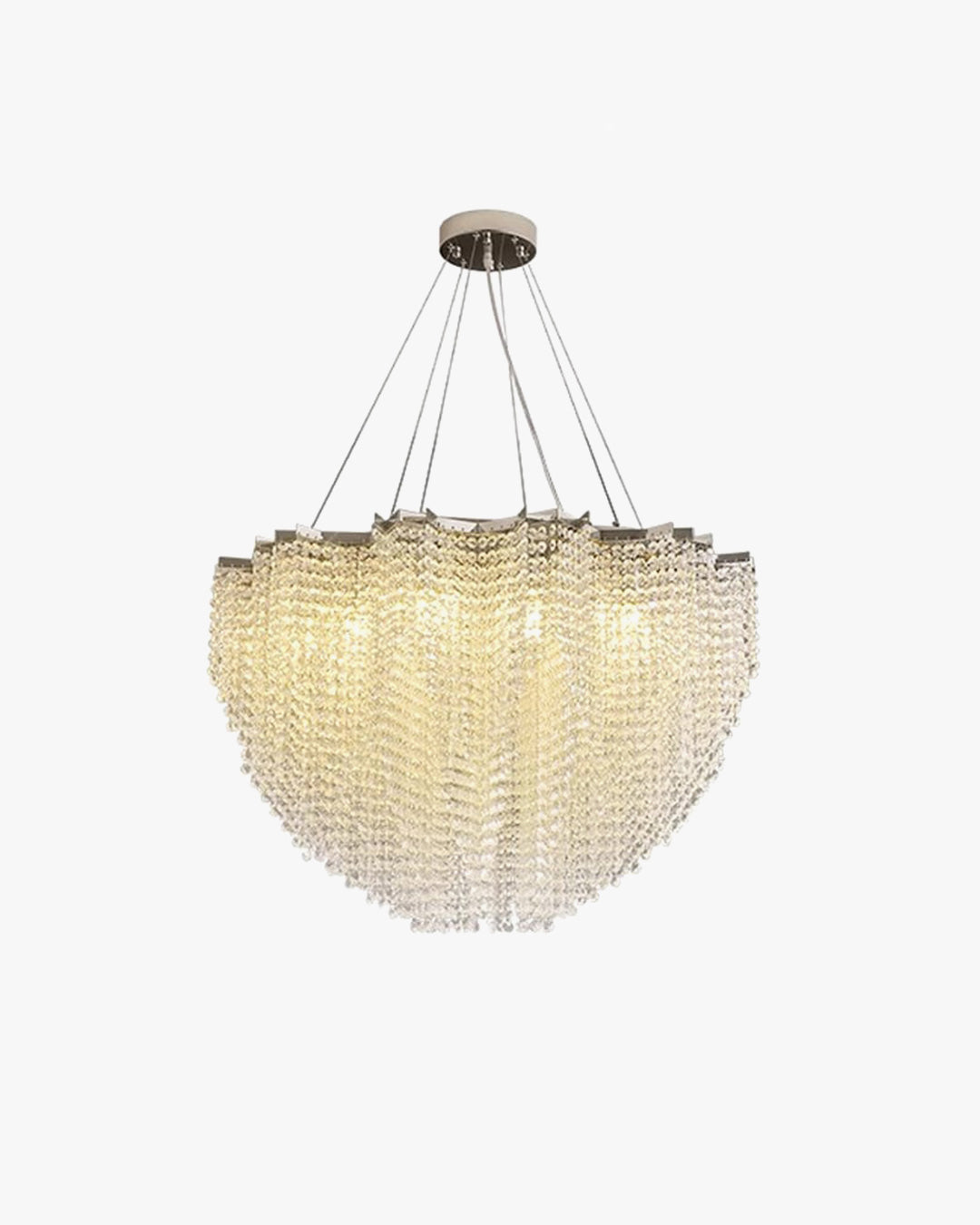 WOMO Cascading Crystal Chandelier-WM2777