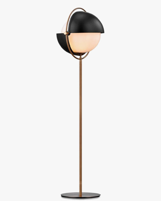 WOMO Glass Globe Floor Lamp-WM7134