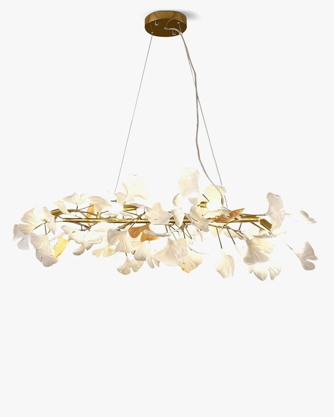 WOMO Gingko Long Chandelier-WM2413