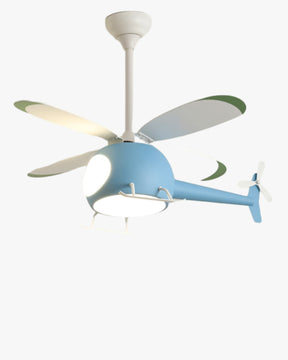 WOMO 36" Remote Airplane Ceiling Fan Lamp-WM5007