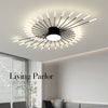 WOMO Firework Sunburst Flush Mount Ceiling Light-WM1001 thumbnail
