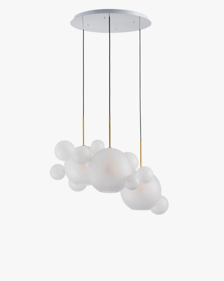 WOMO Glass Bubble Multi Pendant Light-WM2479