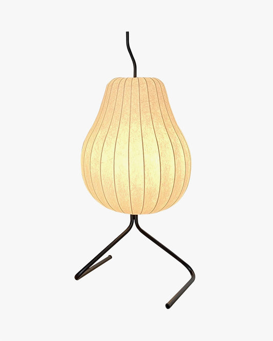 WOMO Pear Lantern Silk Floor Lamp-WM7126