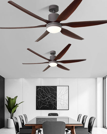 WOMO 5 Blade Large Ceiling Fan Lamp-WM5064