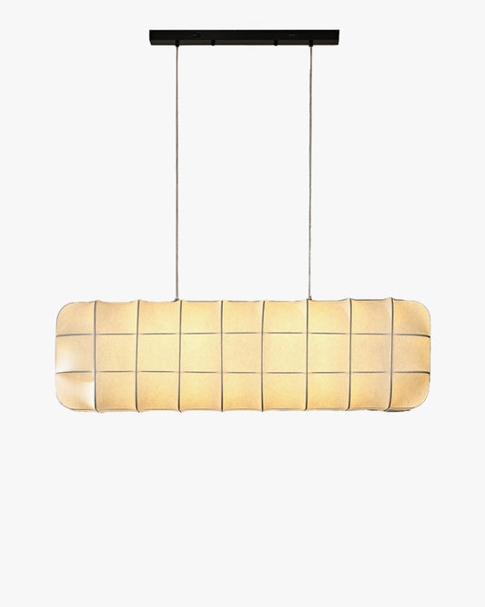 WOMO Rectangular Fabric Chandelier-WM2957