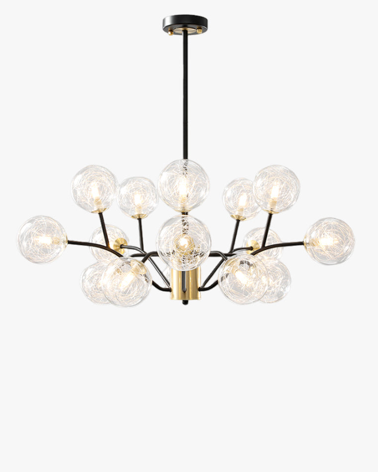 WOMO Branching Glass Bubble Chandelier-WM2328