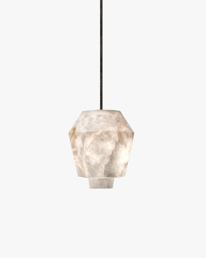 WOMO Alix Alabaster Pendant Light-WM2892