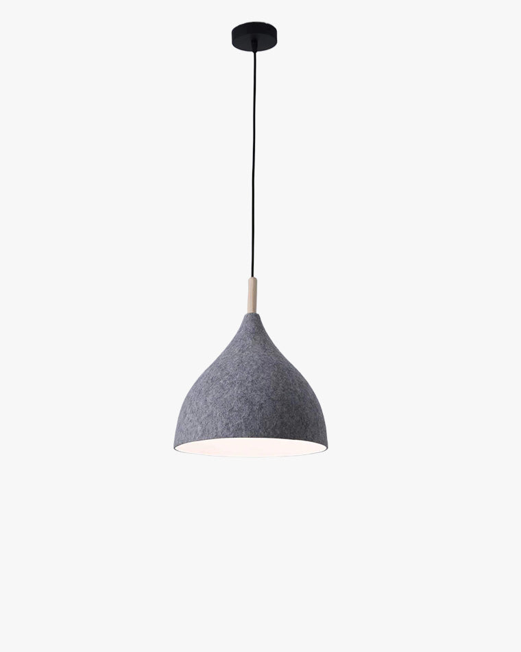 WOMO Cone Felt Pendant Light-WM2483