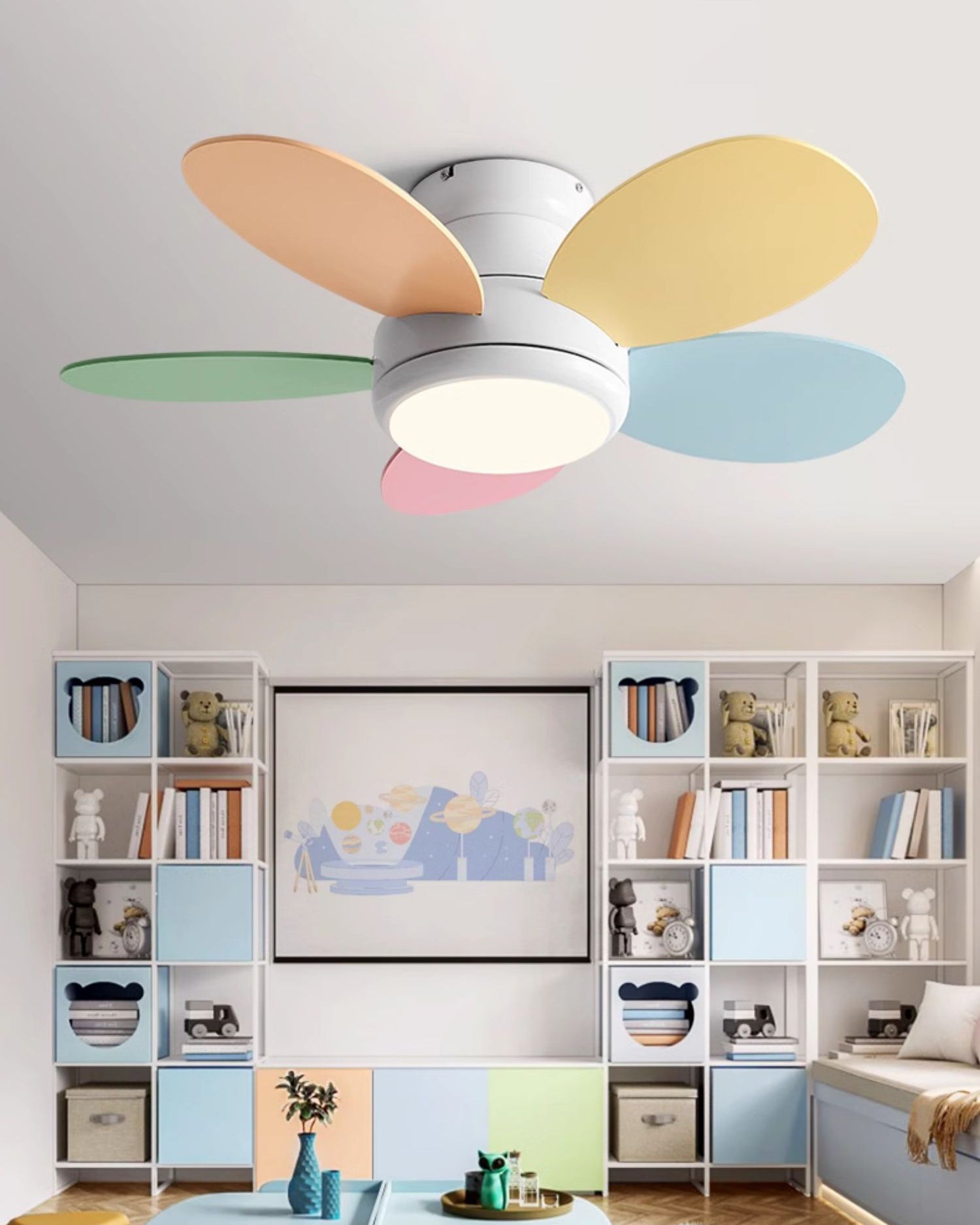 WOMO 36 inch Children Ceiling Fan Lamp - WM5180