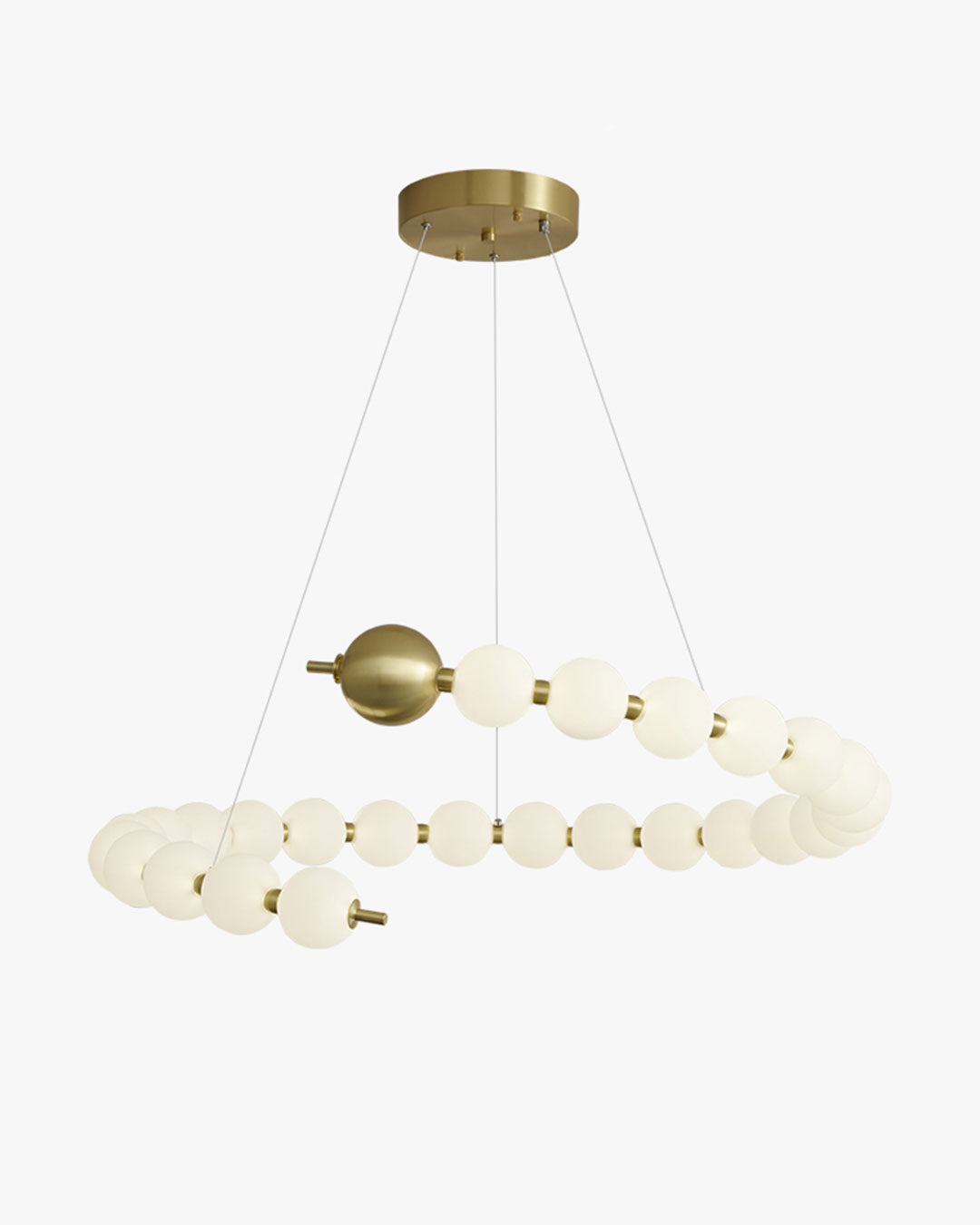 WOMO Spiral Pearl Chandelier-WM2812