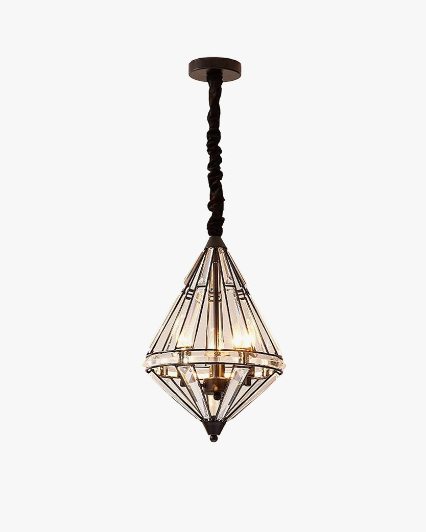 WOMO Diamond Crystal Pendant Light-WM2594