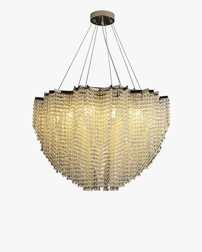 WOMO Cascading Crystal Chandelier-WM2777