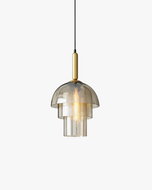 WOMO Glass Bell Pendant Light-WM2789