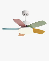 WOMO 5 Blade Scandi Ceiling Fan Lamp-WM5089