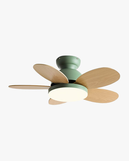 WOMO 36" Scandi Wood Ceiling Fan Lamp-WM5004