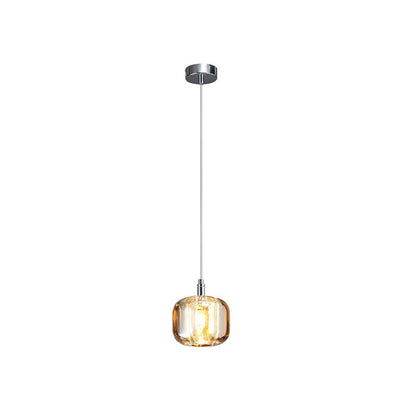 WOMO Colored Glass Multi Pendant Chandelier-WM2111