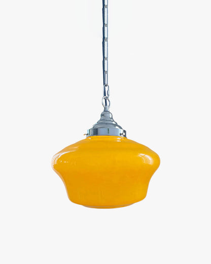 WOMO Schoolhouse Glass Pendant Light-WM2824