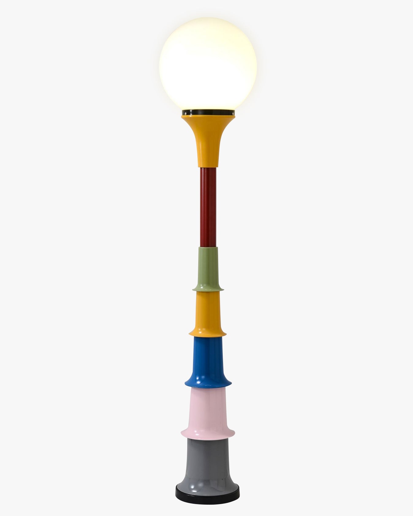 WOMO Colorful Globe Floor Lamp-WM7087