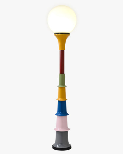 WOMO Colorful Globe Floor Lamp-WM7087