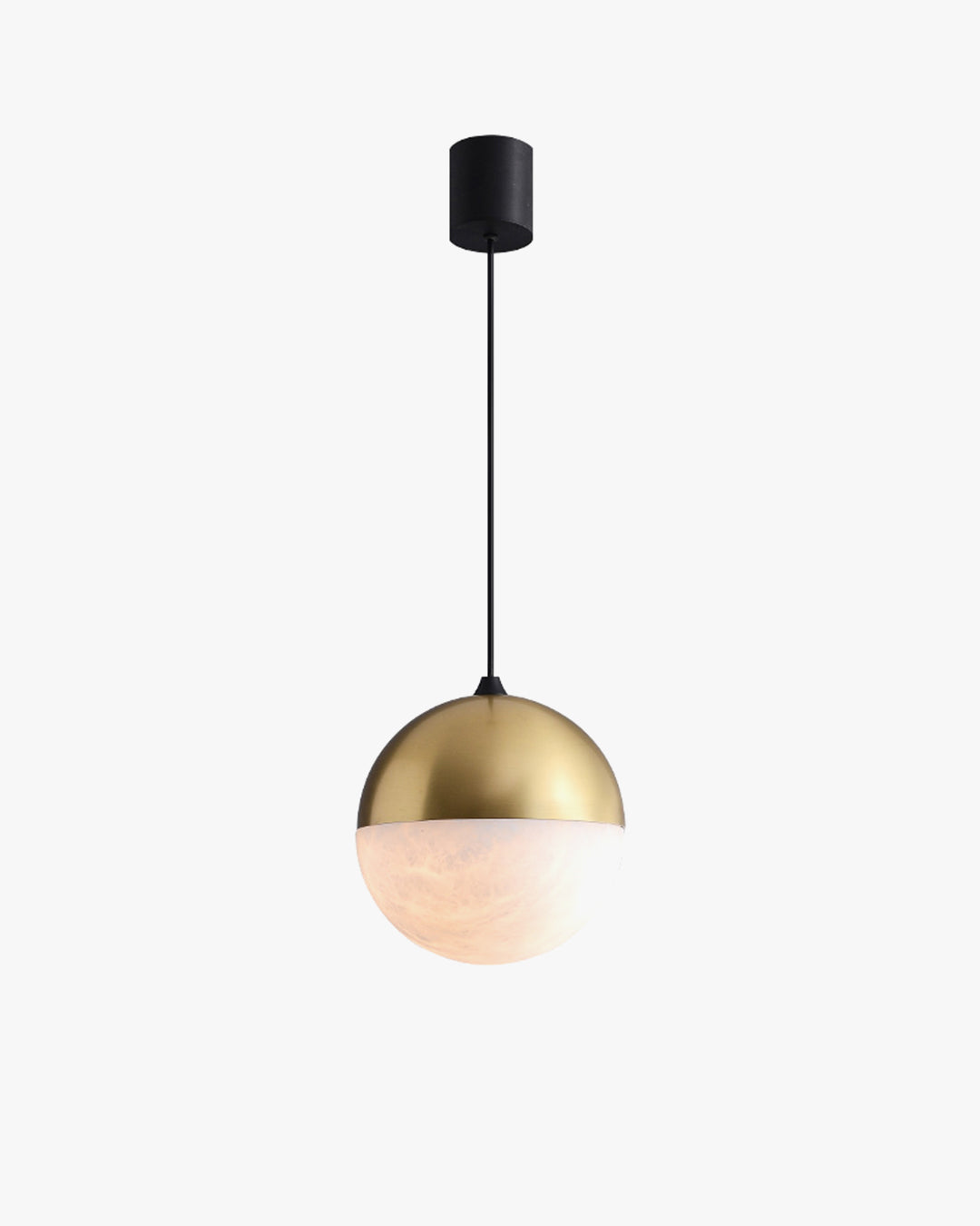 WOMO Alabaster Globe Pendant Light-WM2922