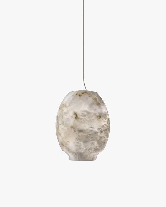 WOMO Camille Alabaster Pendant Light-WM2895