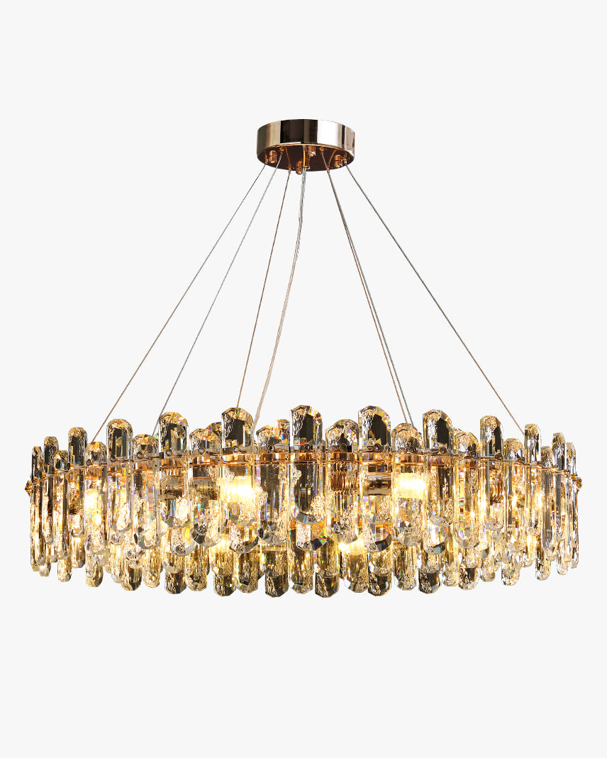 WOMO Crystal Round Chandelier-WM2406