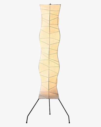 WOMO Column Silk Floor Lamp-WM7094