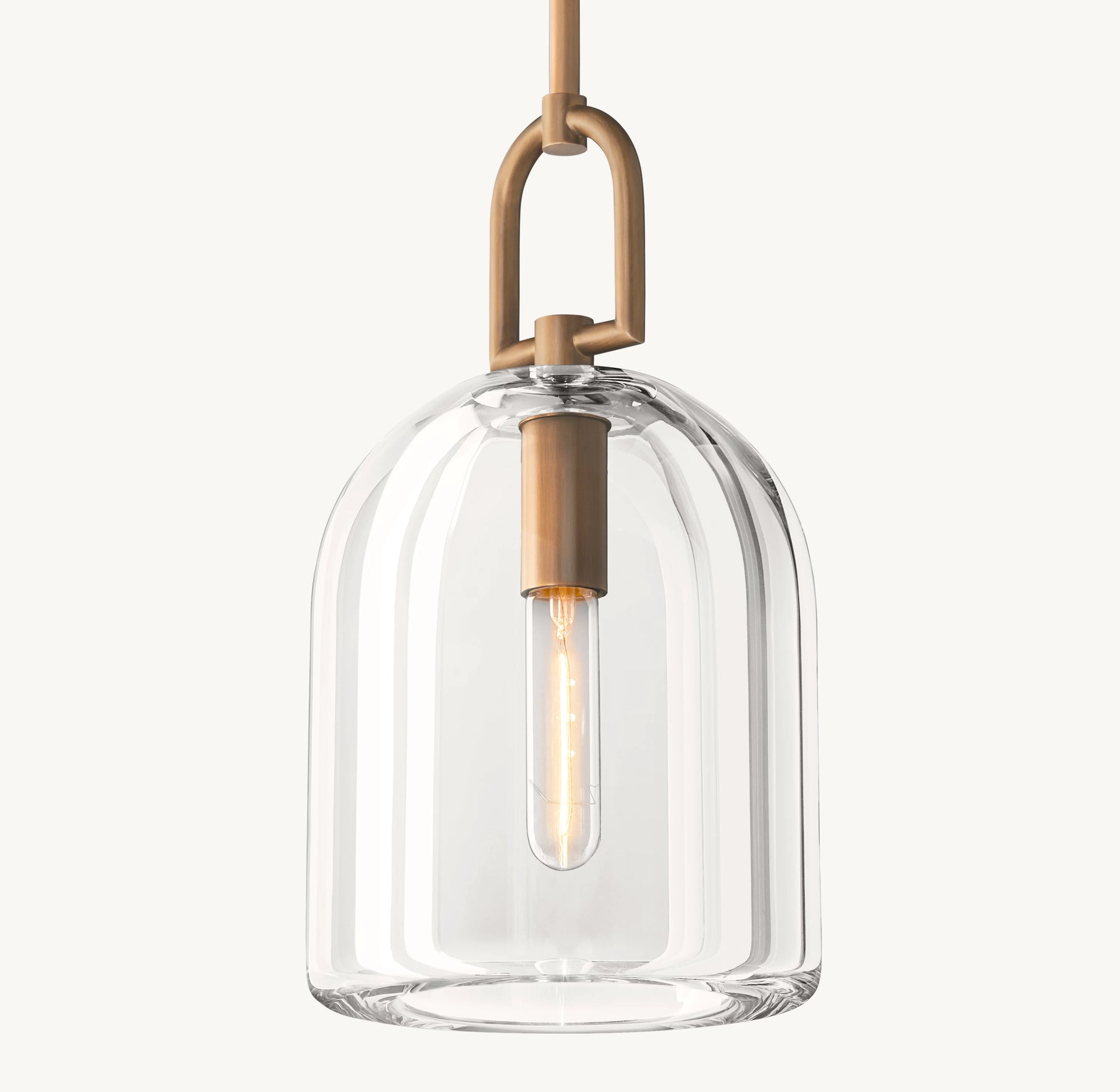 WOMO Cloche Crystal Pendant Light - Botanist