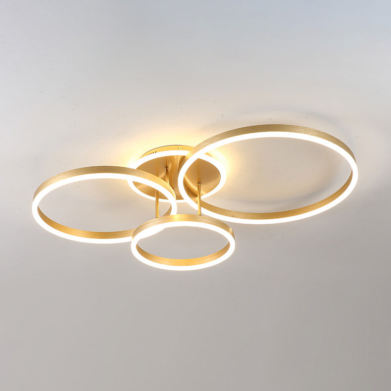 WOMO Circular LED Flush Mount Ceiling Light-WM1032