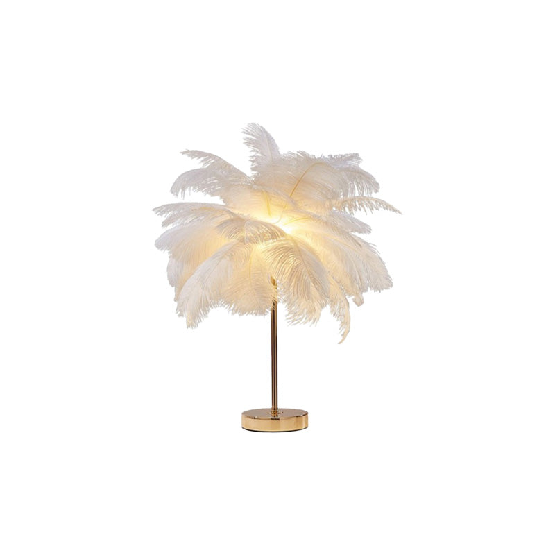 WOMO Tree Feather Table Lamp-WM8037