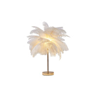 WOMO Tree Feather Table Lamp-WM8037