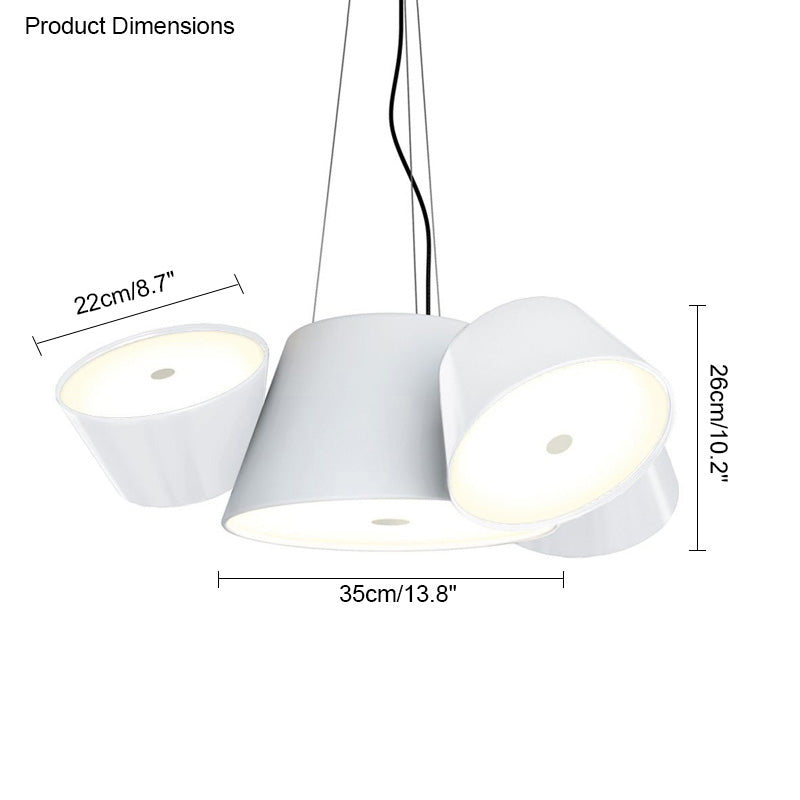 WOMO Tom-Tom Drums Chandelier-WM2144