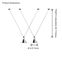 WOMO Small Cone Pendant Light-WM2298