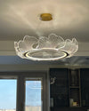 WOMO  Acrylic Ginkgo Leaf Chandelier-WM2000 thumbnail