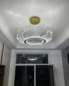 WOMO  Acrylic Ginkgo Leaf Chandelier-WM2000 thumbnail