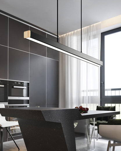 WOMO Wireless Linear Pendant Light for Kitchen-WM2002