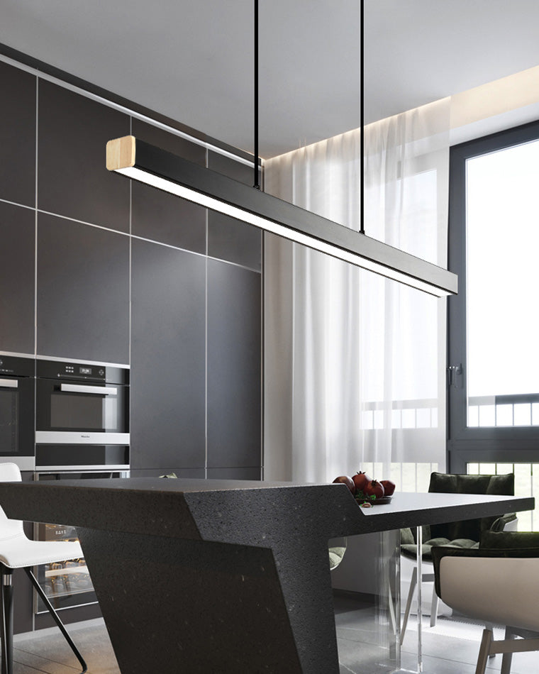 WOMO Wireless Linear Pendant Light for Kitchen-WM2002