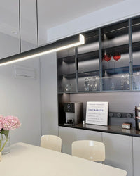 WOMO Minimalist Linear Kitchen Pendant Light-WM2002