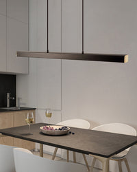 WOMO Minimalist Linear Kitchen Pendant Light-WM2002