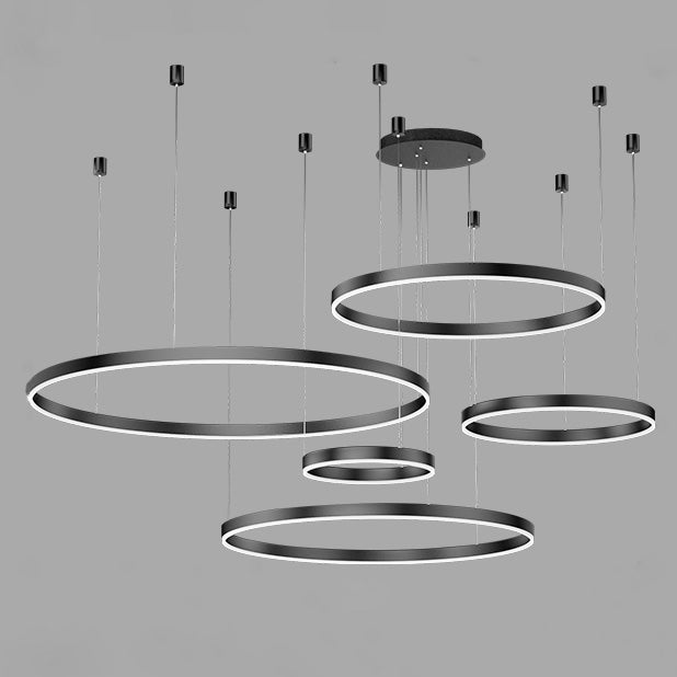 WOMO Multi LED Ring Chandelier-WM2003