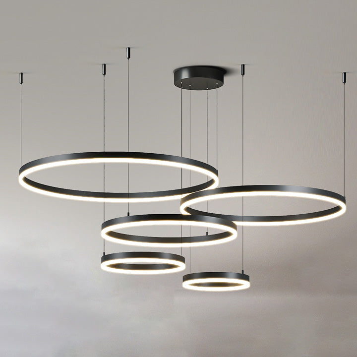 WOMO Multi LED Ring Chandelier-WM2003