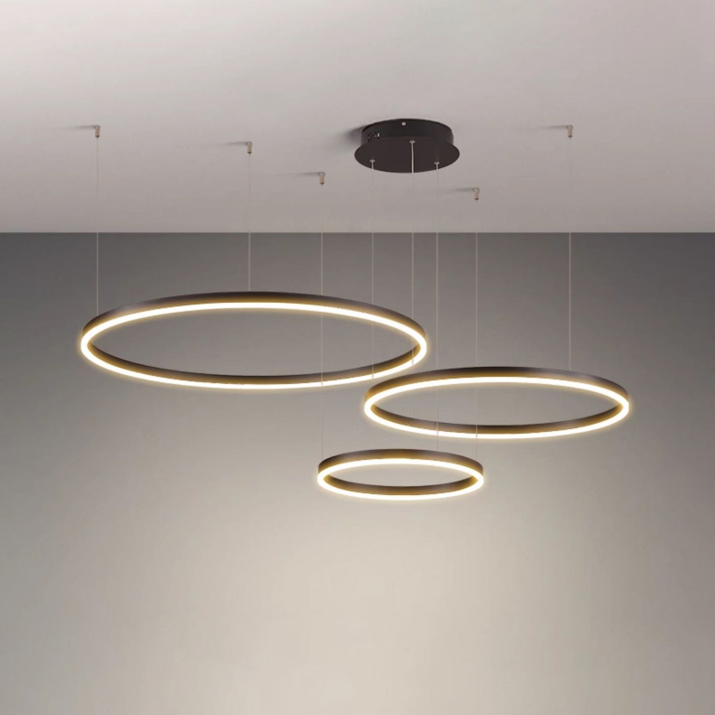 WOMO Wireless 3 LED Ring Chandelier-WM2003